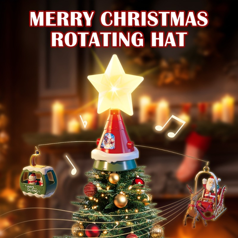 Christmas Tree Top Rotating Ca – обзор и цена Outdoor Power For Christmas Lights