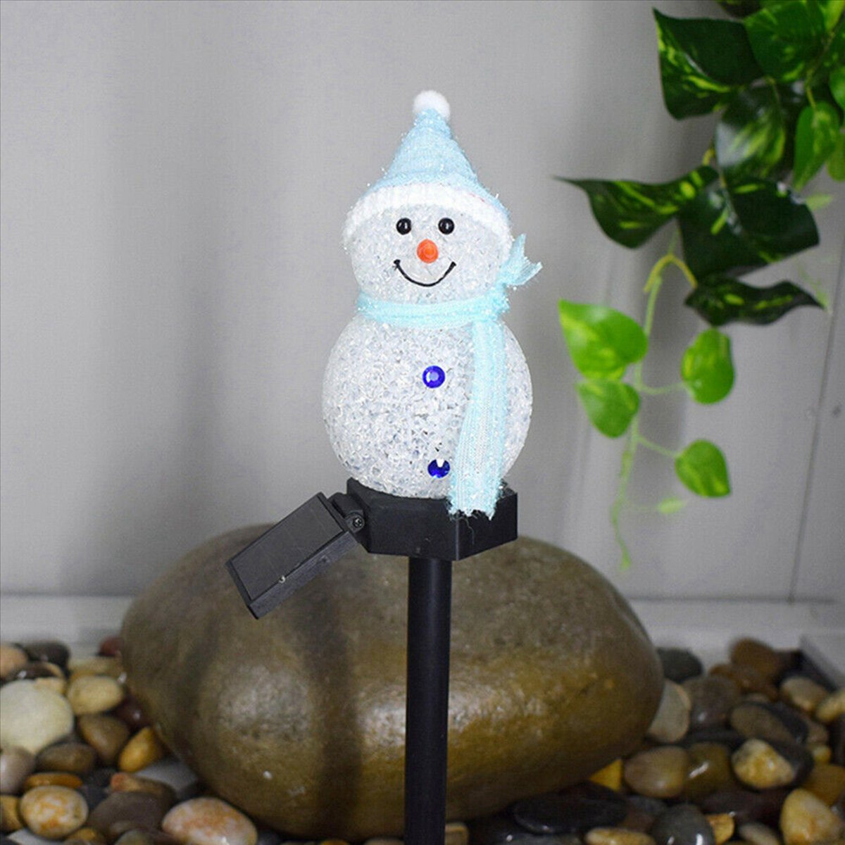 N84R 4X Snowman Solar Lights C – обзор и цена Outdoor Solar Power Xmas Lights