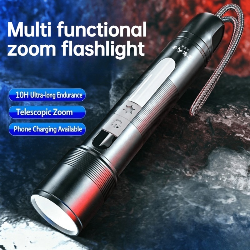 Multi Functional LED Flashligh – обзор и цена Outdoor Power For Camping
