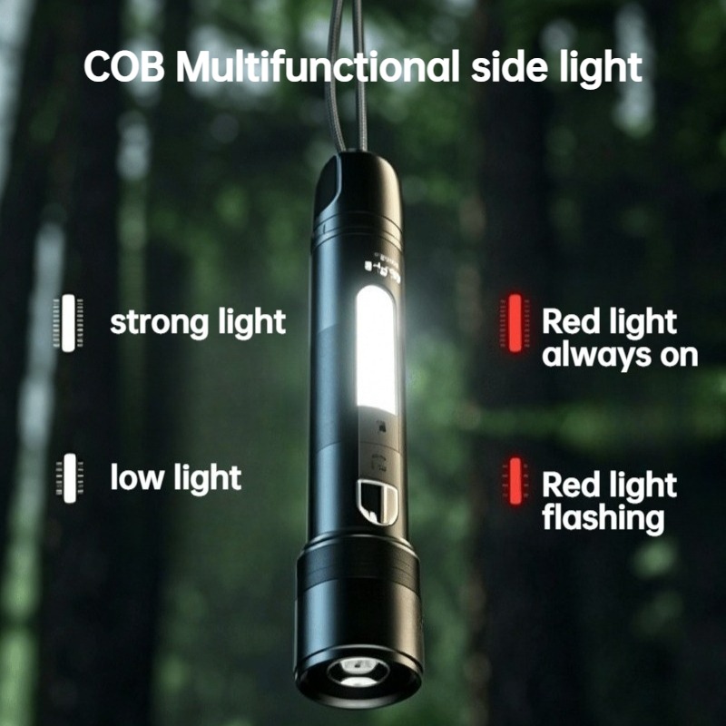Multi Functional LED Flashligh – обзор и цена Outdoor Power For Camping