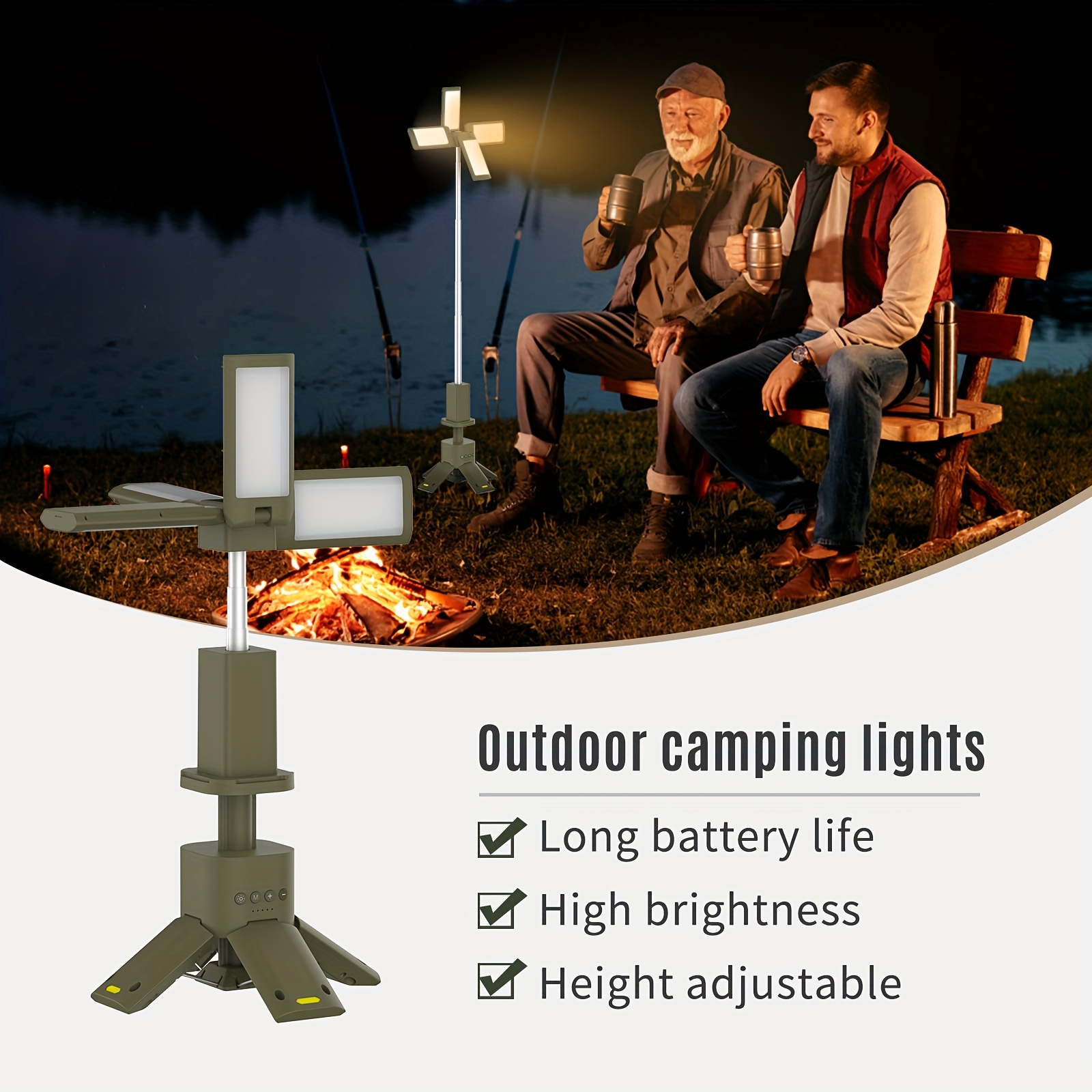 Camping Lantern, 14000mAh Rech – обзор и цена Outdoor Power For Camping