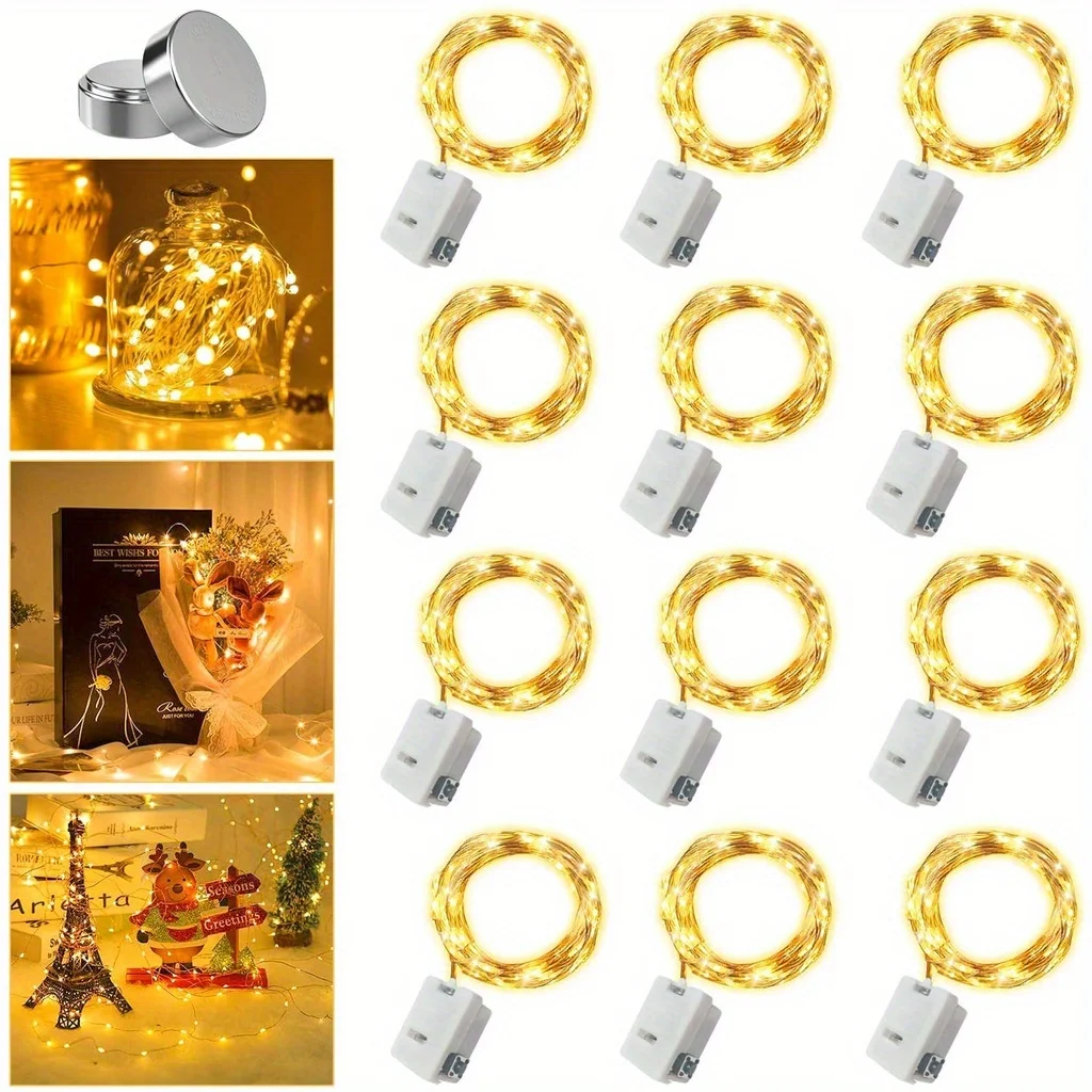 10 Pack Waterproof Mini Fairy  – обзор и цена Outdoor Power For Christmas Lights