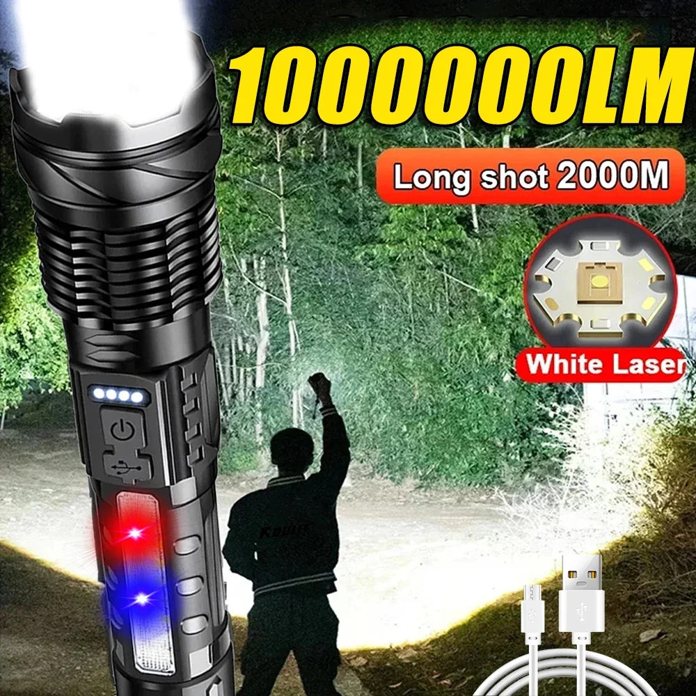 Powerful LED Flashlight Rechar – обзор и цена Outdoor Power For Camping
