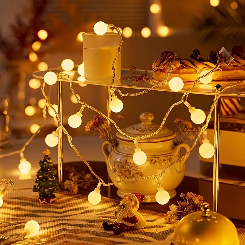 10M USB/Battery Power Ball LED – обзор и цена Outdoor Power For Christmas Lights
