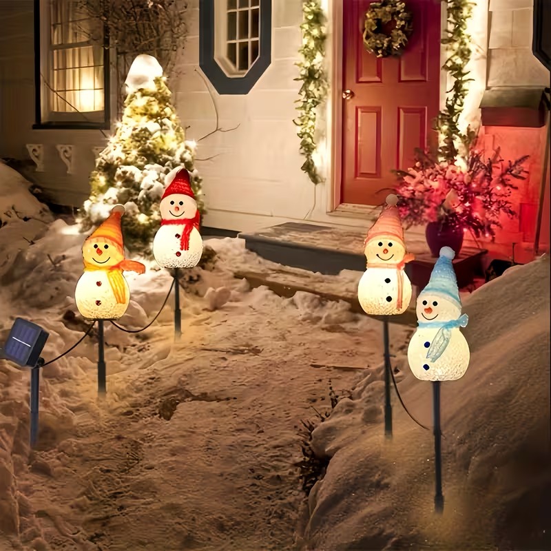 1-4PCS Christmas Solar Powered – обзор и цена Outdoor Power For Christmas Lights