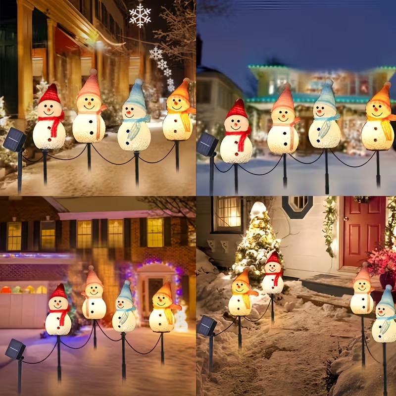 1-4PCS Christmas Solar Powered – обзор и цена Outdoor Power For Christmas Lights