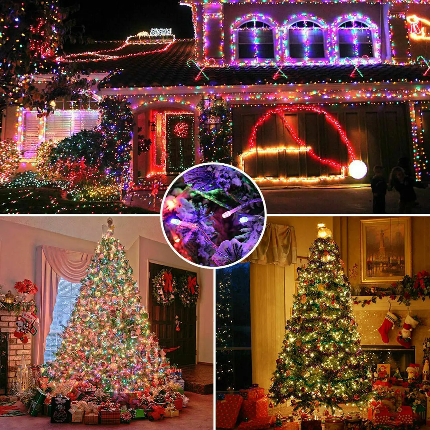 LED Solar String Lights 30/100 – обзор и цена Outdoor Solar Power Xmas Lights