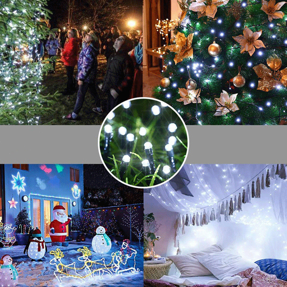 2 Sets Christmas Decor Outdoor – обзор и цена Outdoor Solar Power Xmas Lights