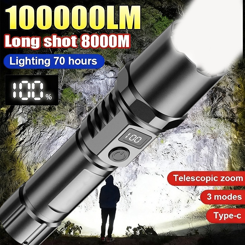 Powerful Led Handheld Flashlig – обзор и цена Outdoor Power For Camping