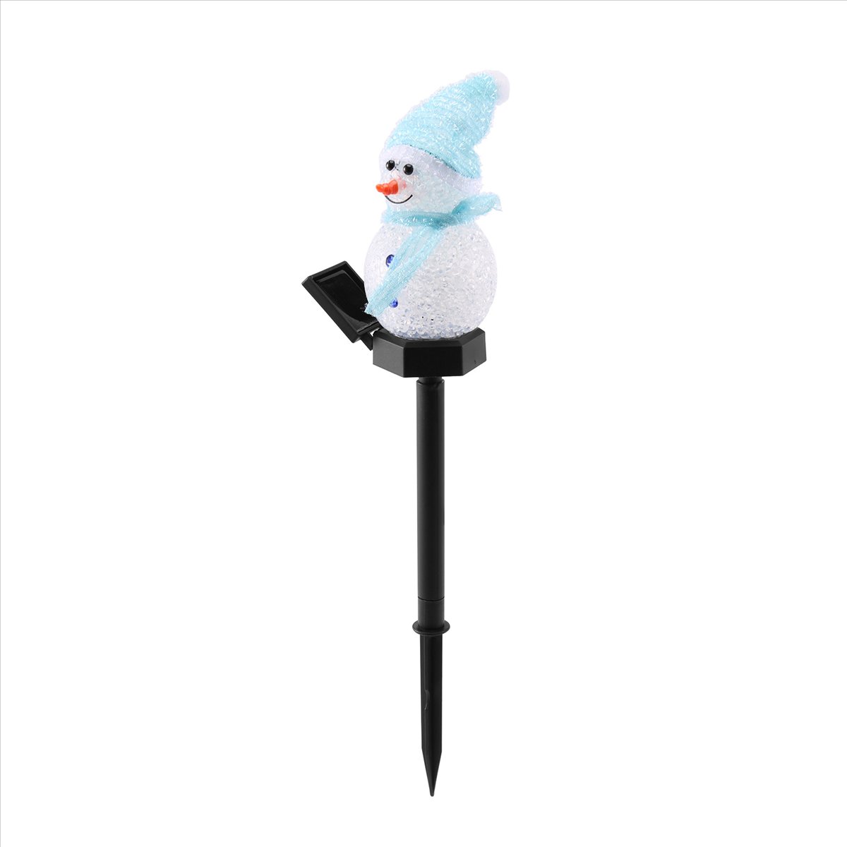 Carefree- Snowman Solar Lights – обзор и цена Outdoor Solar Power Xmas Lights
