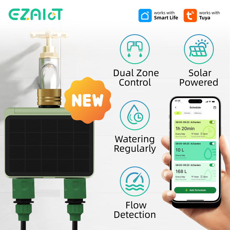 Smart Sprinkler Water Timer Tu – обзор и цена Power Zone Outdoor Timer