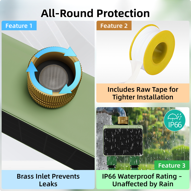 Smart Sprinkler Water Timer Tu – обзор и цена Power Zone Outdoor Timer