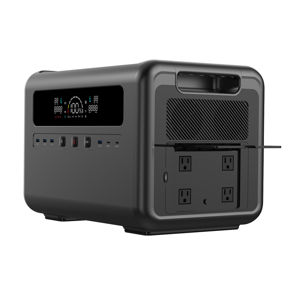 2400W Solar Power Generator, L – обзор и цена Outdoor Power For Camping