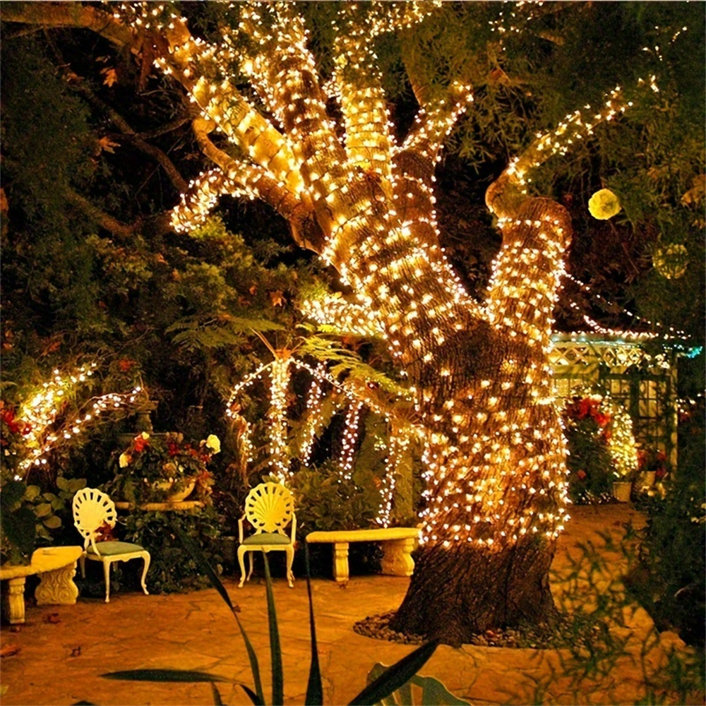 8 Modes Solar Powered LED Sola – обзор и цена Outdoor Solar Power Xmas Lights