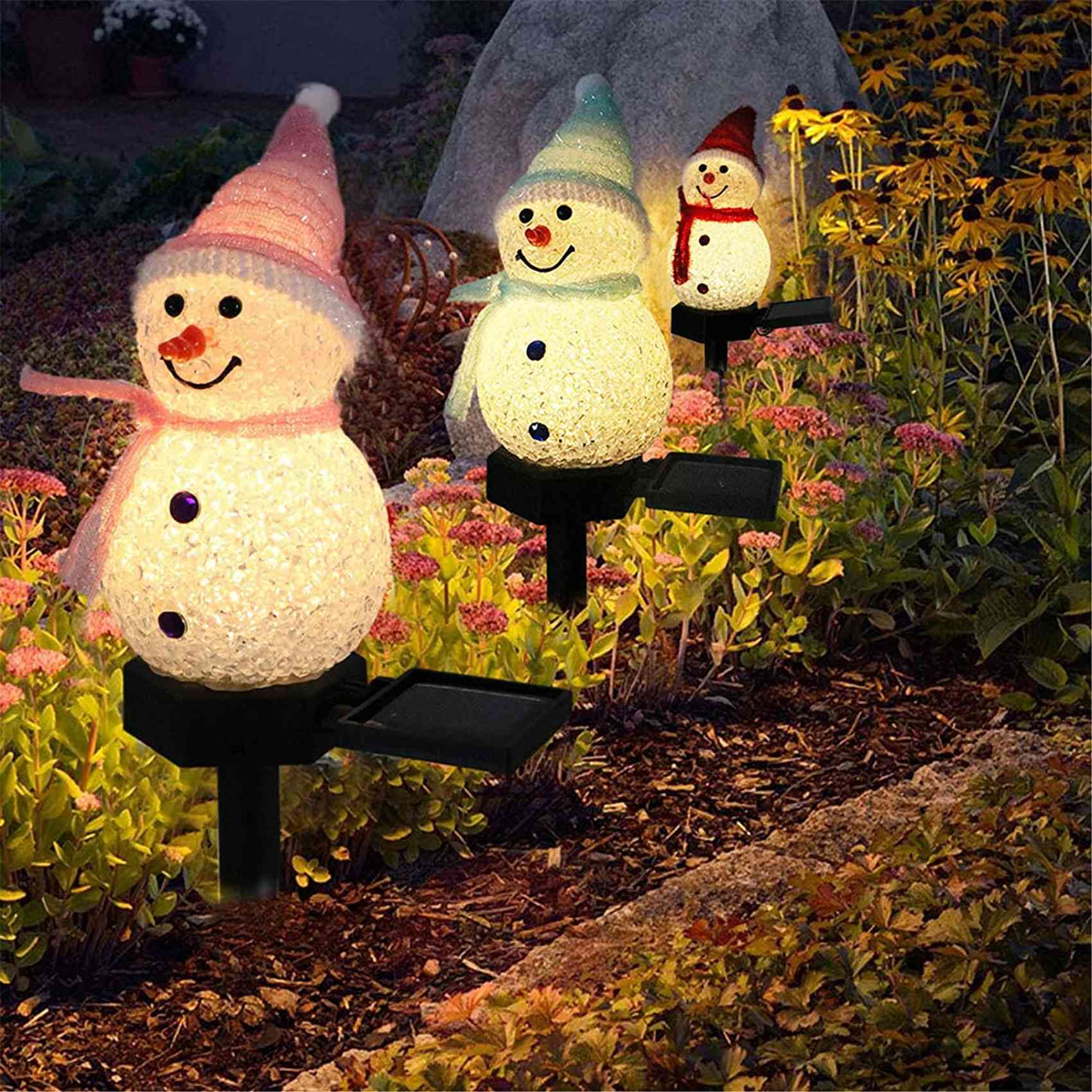 ABAH-Snowman Solar Lights Chri – обзор и цена Outdoor Solar Power Xmas Lights