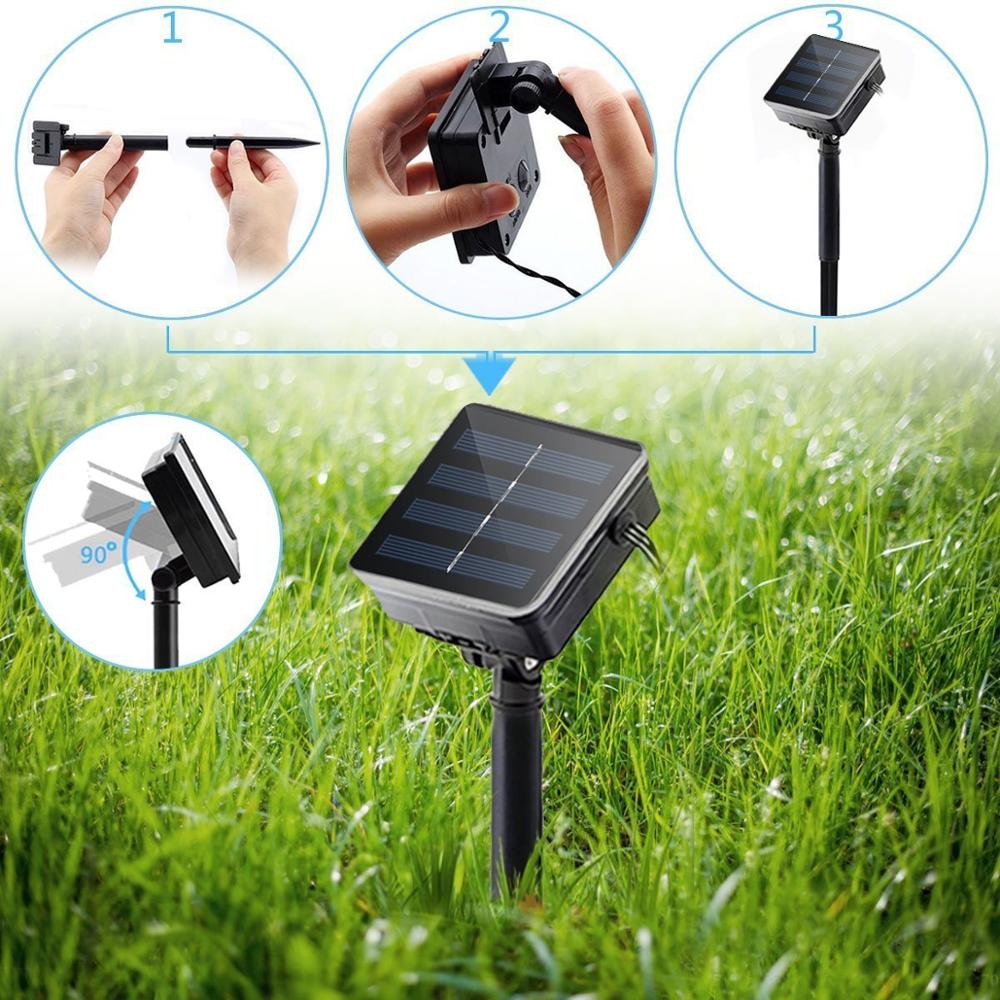 22M 200LED Solar Powered Fairy – обзор и цена Outdoor Power For Christmas Lights