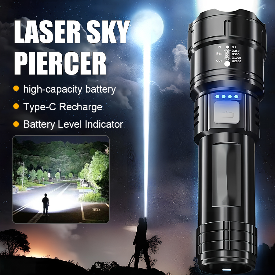 High Power P50 LED Flashlight  – обзор и цена Outdoor Power For Camping