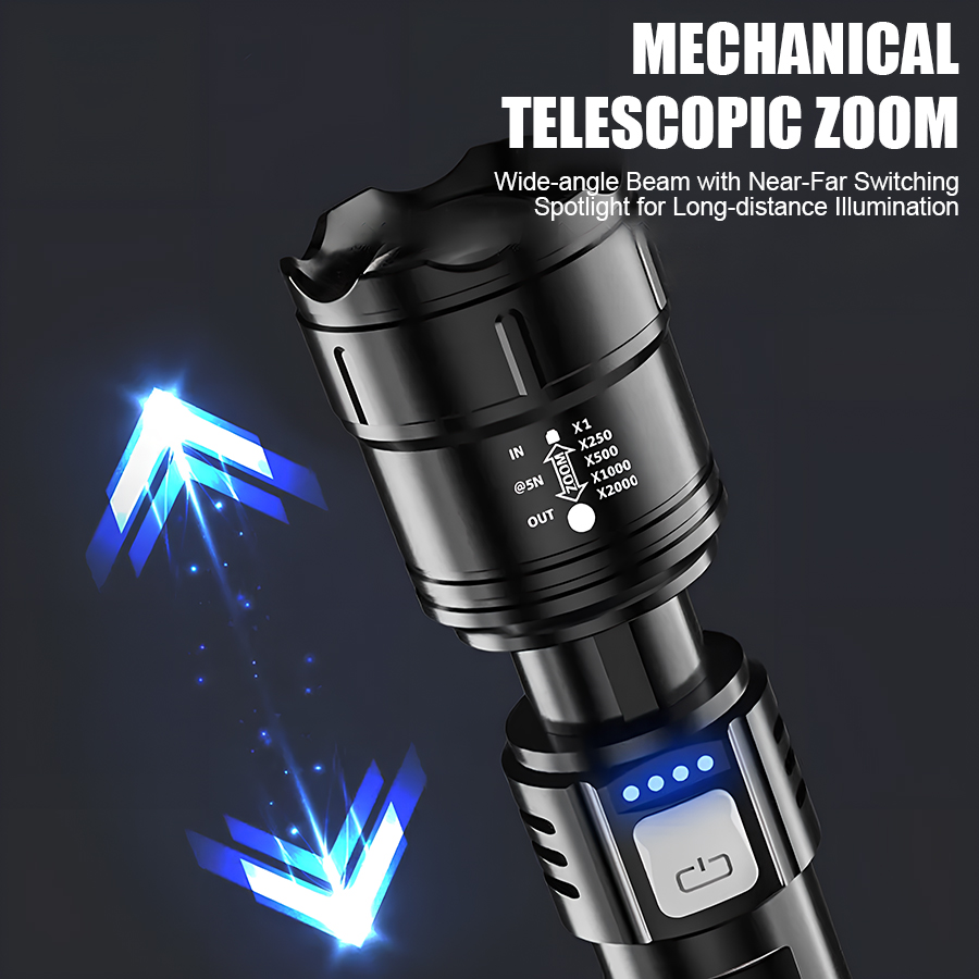 High Power P50 LED Flashlight  – обзор и цена Outdoor Power For Camping