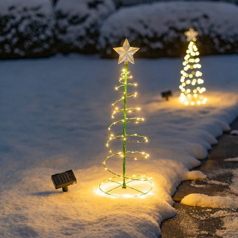 Solar Powered Christmas Tree L – обзор и цена Outdoor Power For Christmas Lights