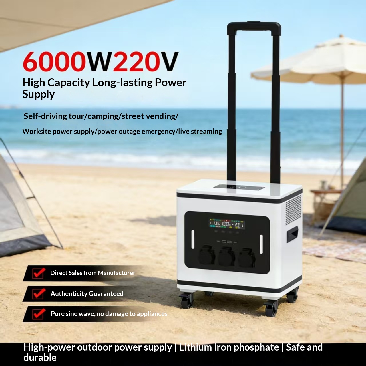 Lithium Ion Battery Outdoor Mo – обзор и цена Outdoor Power For Camping