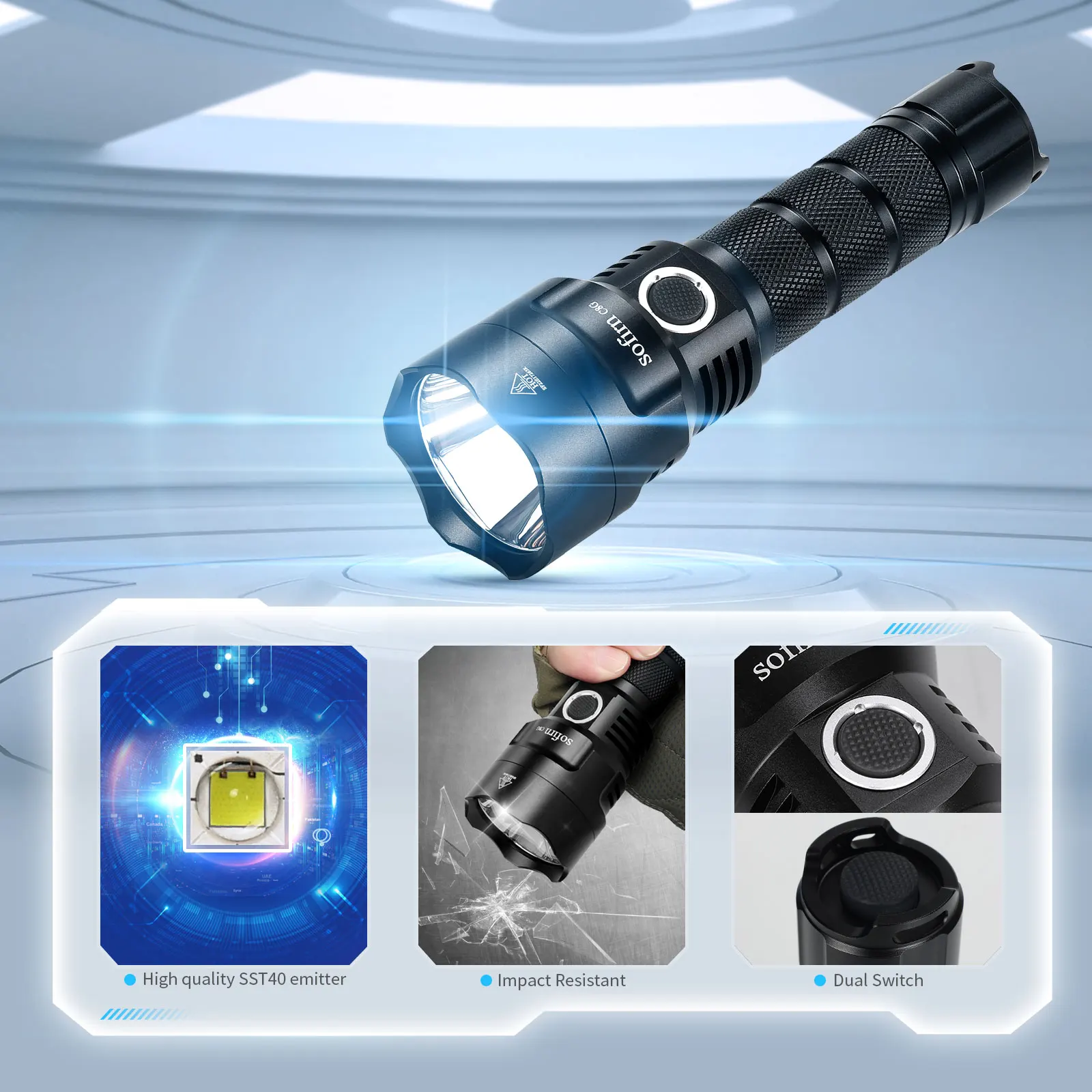 Sofirn C8G SST40 Powerful LED  – обзор и цена Outdoor Power Group