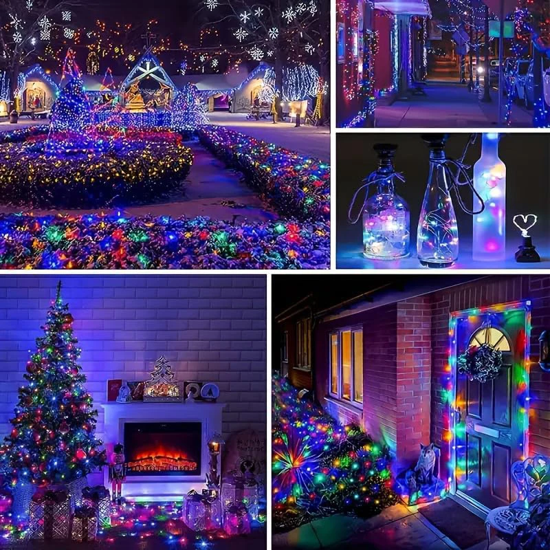 Garden Decor Fairy String Ligh – обзор и цена Outdoor Solar Power Xmas Lights