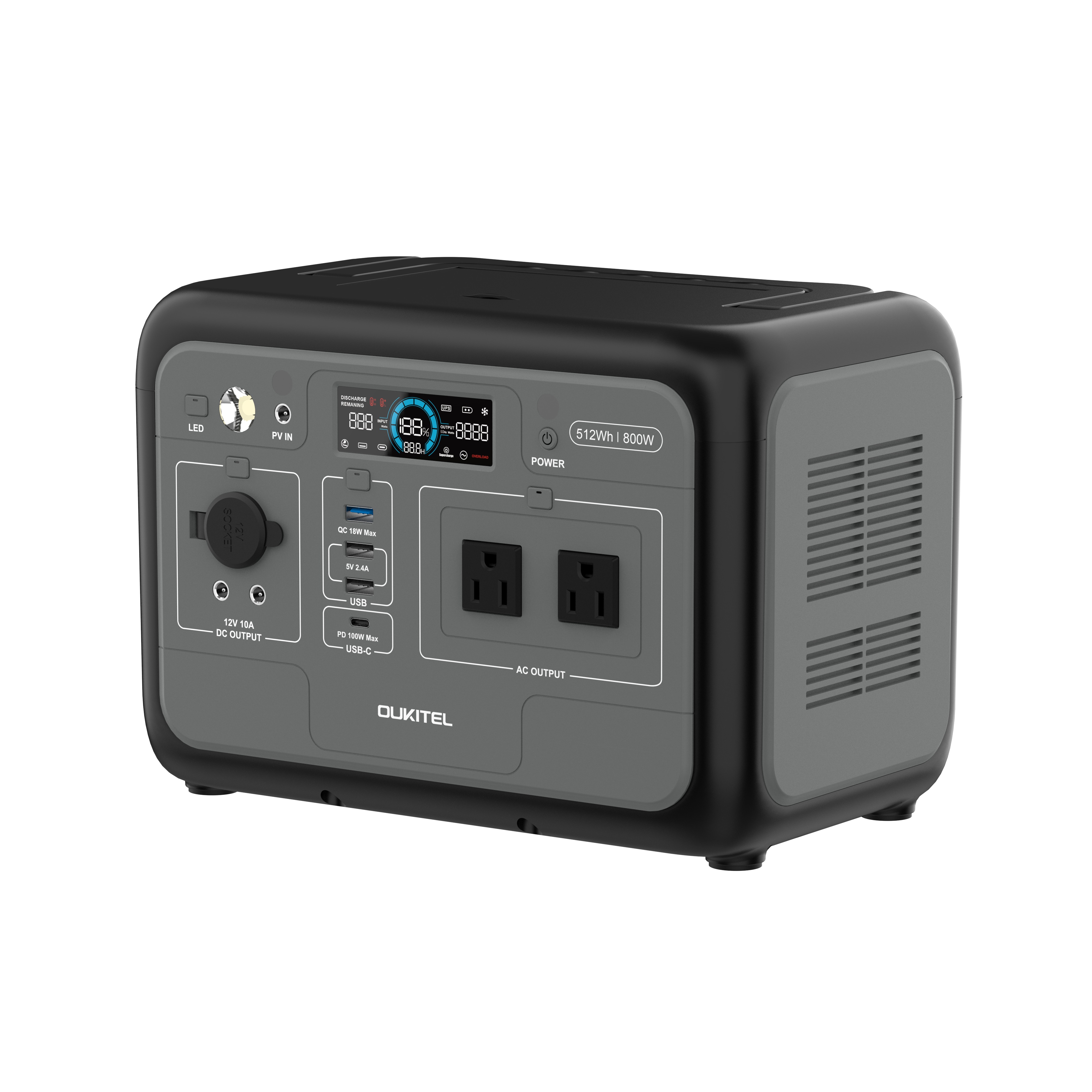 800W LiFePO4 Portable Power St – обзор и цена Outdoor Power For Camping