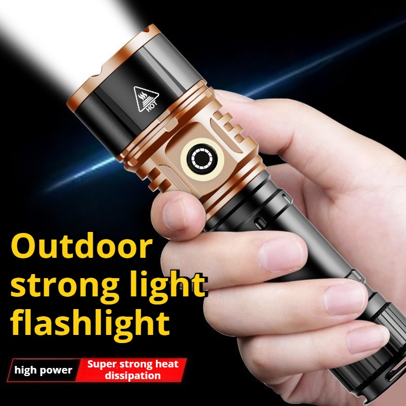 Strong Light High Power LED Fl – обзор и цена Outdoor Power For Camping