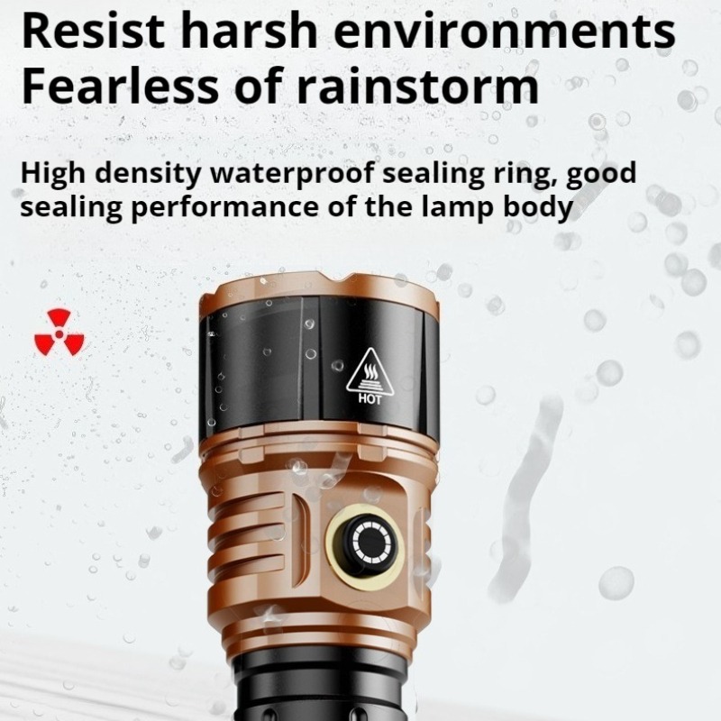 Strong Light High Power LED Fl – обзор и цена Outdoor Power For Camping
