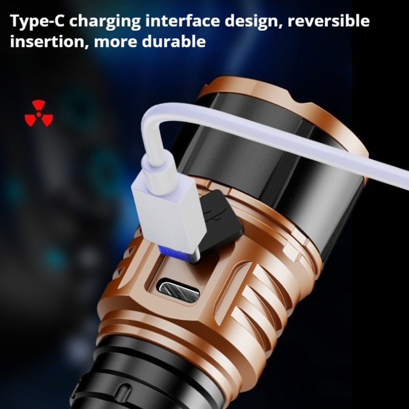 Strong Light High Power LED Fl – обзор и цена Outdoor Power For Camping