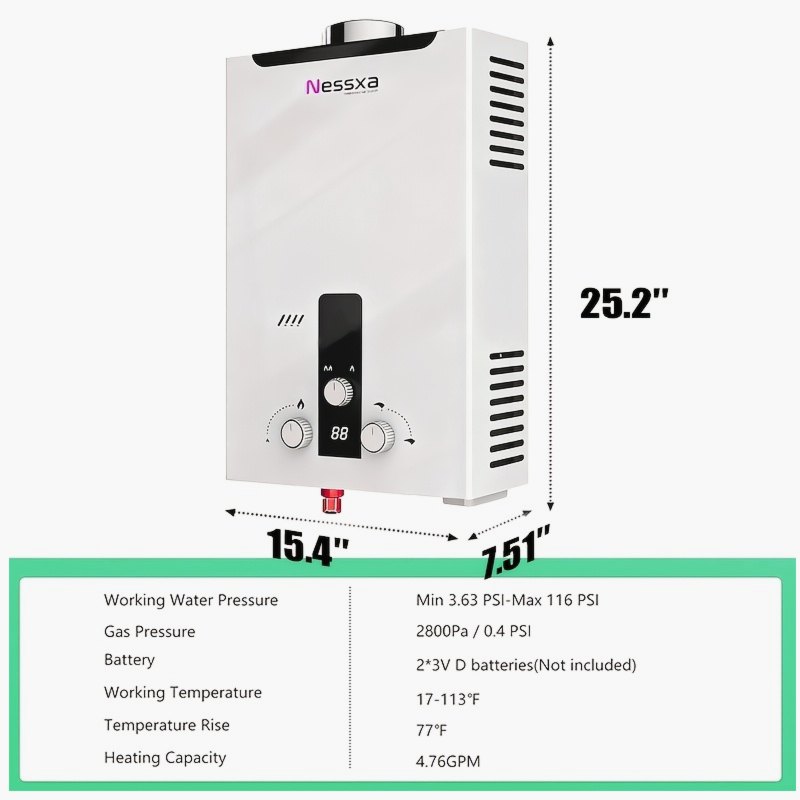 Portable Propane Water Heater  – обзор и цена Outdoor Power For Camping
