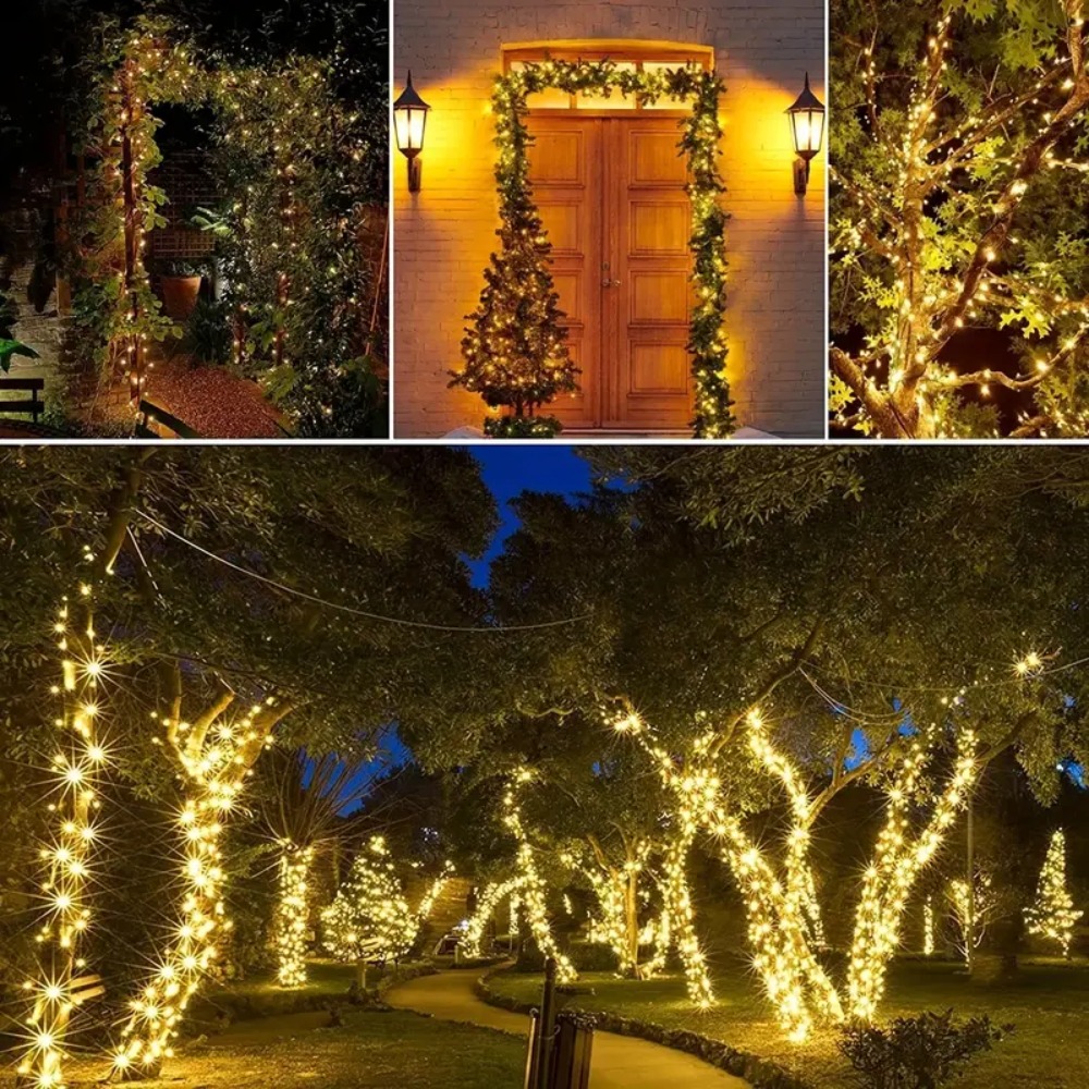 Solar Powered Outdoor String L – обзор и цена Outdoor Power For Christmas Lights