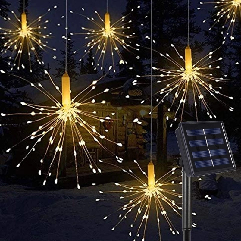 120Led 200 Led Solar Lamp Star – обзор и цена Outdoor Solar Power Xmas Lights