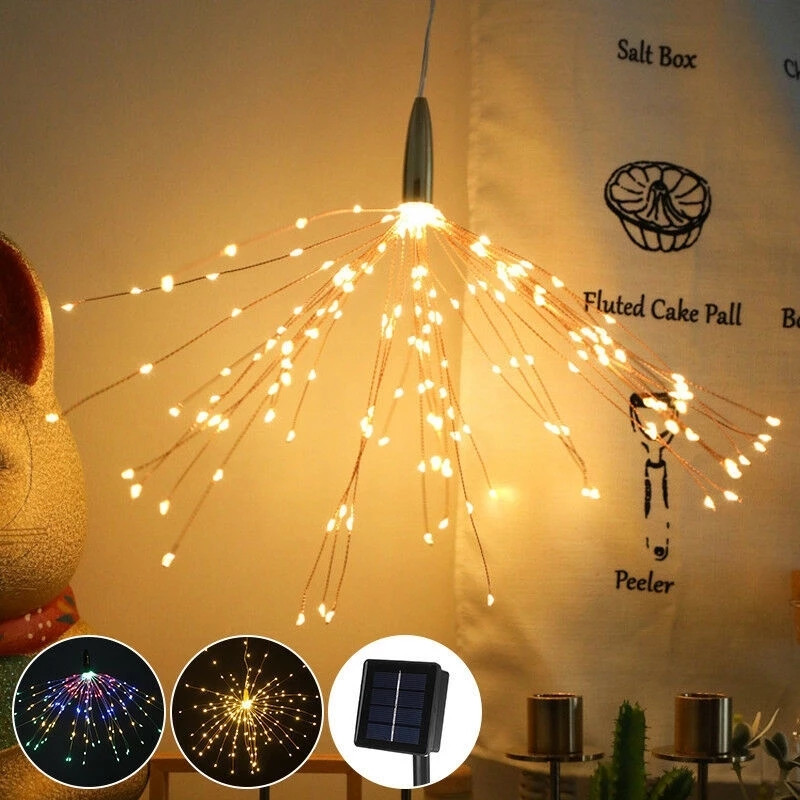 120Led 200 Led Solar Lamp Star – обзор и цена Outdoor Solar Power Xmas Lights