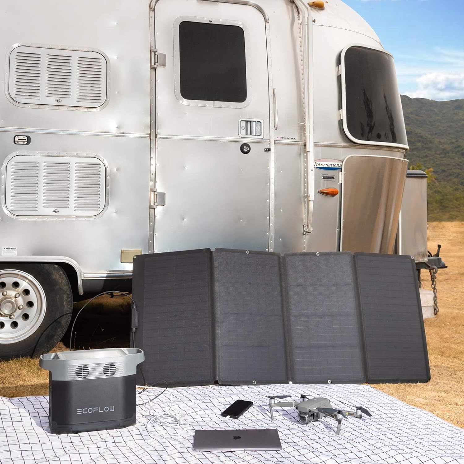 160 Watt Foldable Solar Panel  – обзор и цена Outdoor Power For Camping