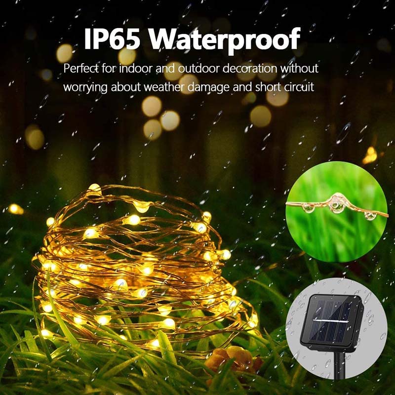 Outdoor Solar String Lights 1/ – обзор и цена Outdoor Solar Power Xmas Lights